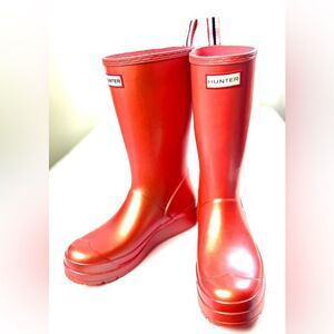 Hunter Rhythmic Pink Nebula Original Play Boots